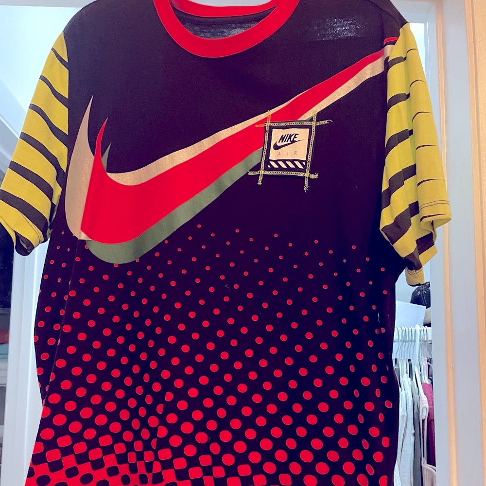 rare Nike Air multi pattern festival shirt. Classic